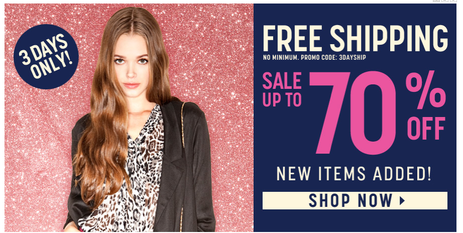 forever 21 free shipping code