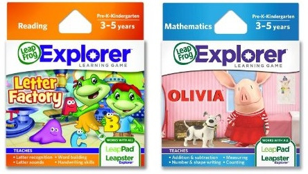 Right now on Amazon you can score two different LeapFrog Explorer or LeapFrog LeapPad Games for only $12.50 each! Here are the two games that are available: