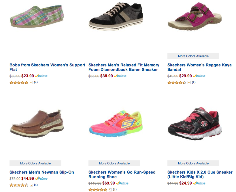 cheapest price for skechers