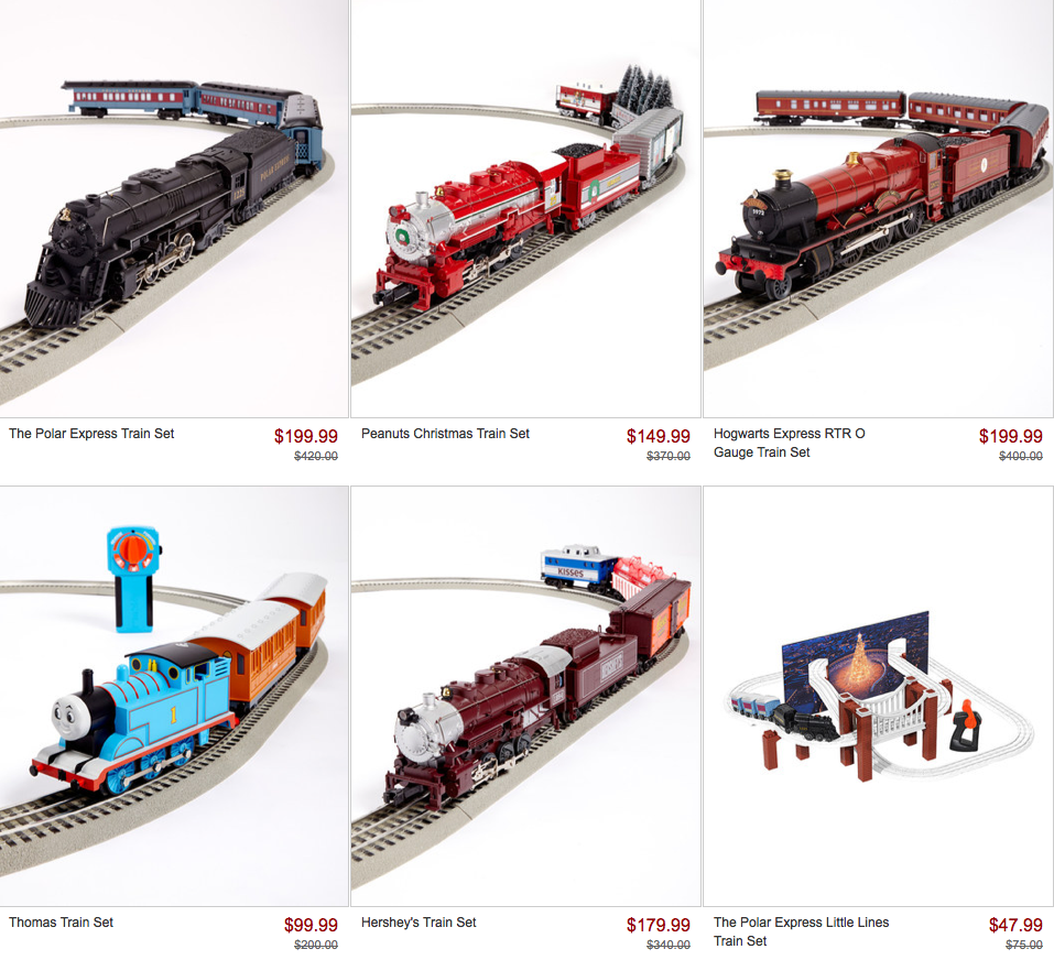 Lionel Train Sets are on the Freebies2Deals Christmas Wish List!
