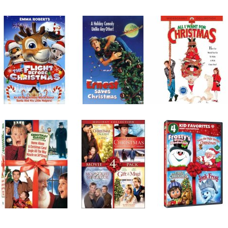 Family Christmas Movies Starting at $3.74 at Walmart 