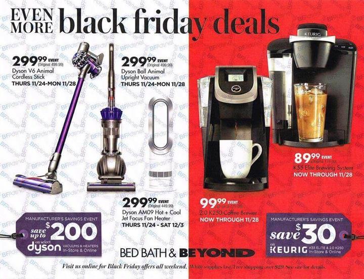 Bed Bath and Beyond Black Friday Ad 2016 - Pg 2