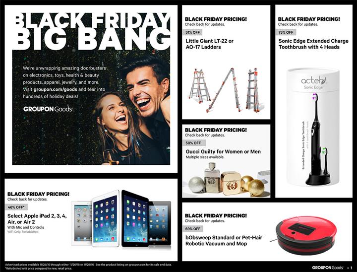 Groupon Black Friday 2016 Ad Freebies2Deals