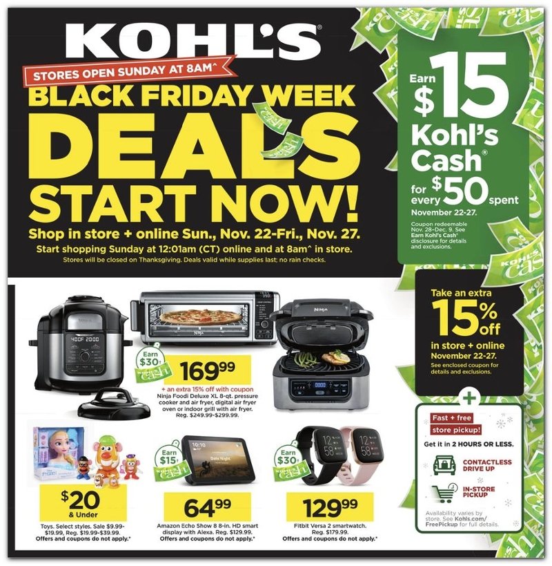 The Kohl s Black Friday Ad 2020 Is HERE Freebies2Deals