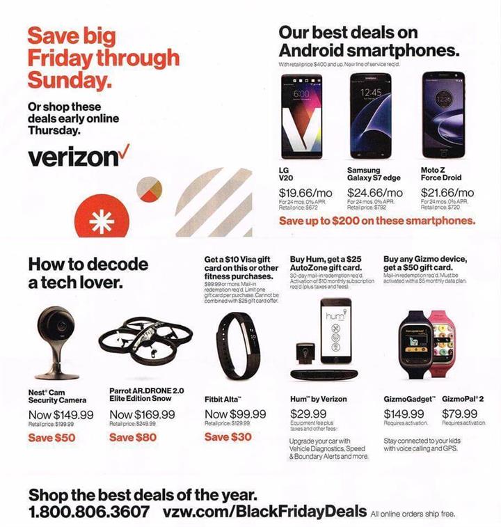 Verizon Black Friday Ad 2016 - Pg 2