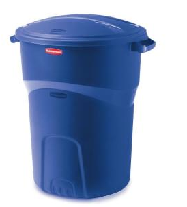 depot rubbermaid bin recycling roughneck gallon lid freebies2deals pickup