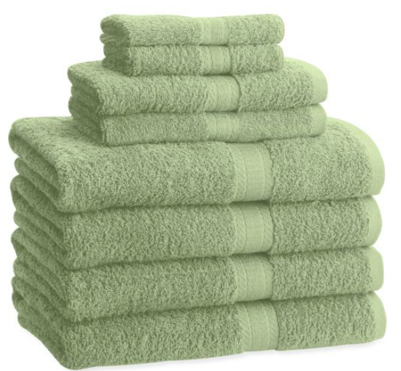 Mainstays 8 Piece Towel Set $14.00 with Free Ship to Store! - Freebies2Deals