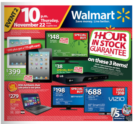 Walmart&#39;s Black Friday & Thanksgiving Day Ad has Been Officially Released! - Freebies2Deals