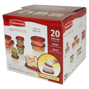 rubbermaid 20 piece pantry set