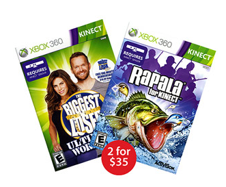 2 for $30 Xbox 360 Kinect Value Game Bundle at Walmart! - Freebies2Deals