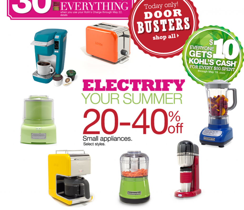 freebies2deals kohls door buster