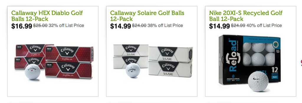 freebies2deals golf ball deals