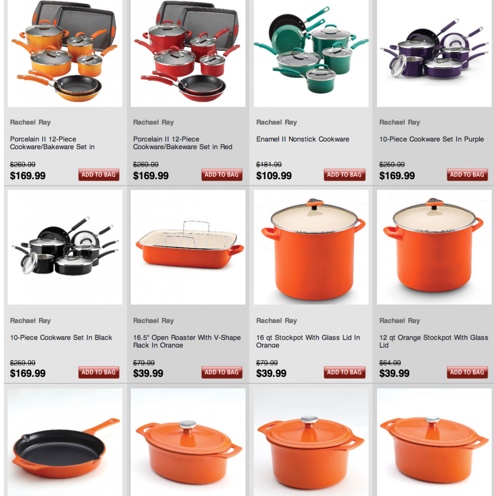 freebies2deals rachel ray sale