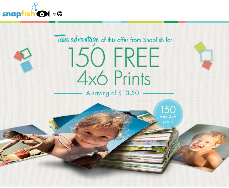 Snapfish NEW Customers Get 150 FREE 4x6 Prints Just Pay Shipping   Freebies2deals 150 Free Prints Snapfish 