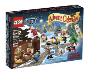 lego city christmas calendar