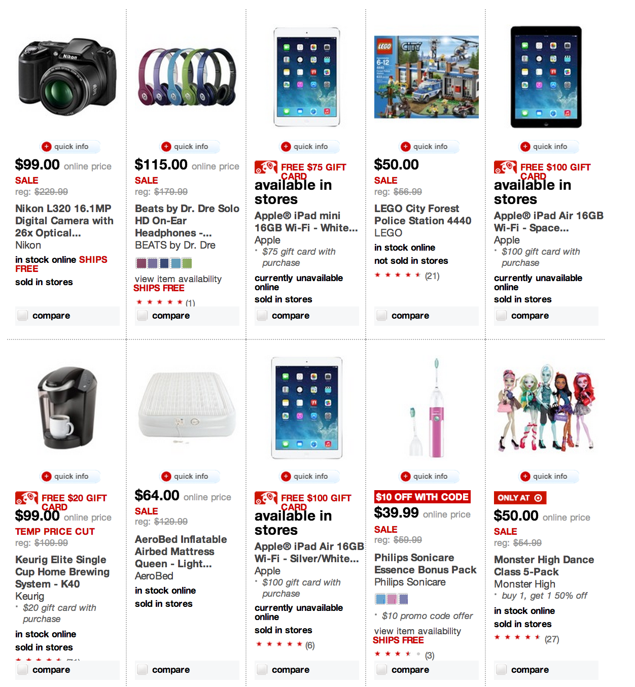 Target&#39;s ONLINE Black Friday Deals in One Place! - Freebies2Deals