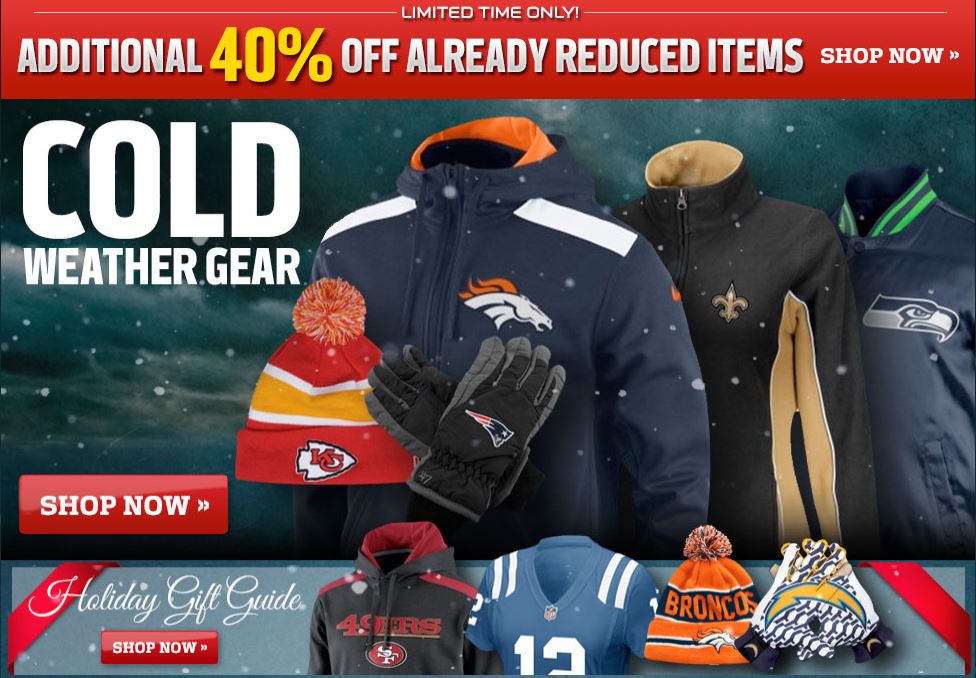 nfl shop 40 off