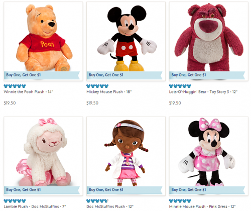 disney shop plush