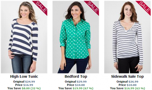 DownEast Basics Extra 30 Off Clearance Clothing! Freebies2Deals