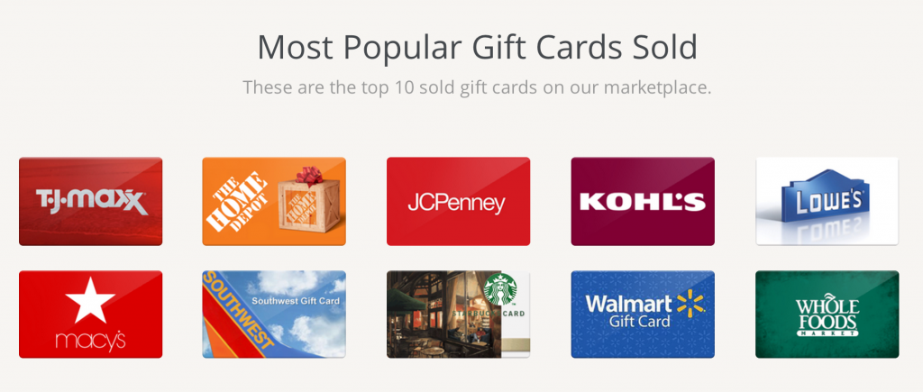 best place to sell gift cards