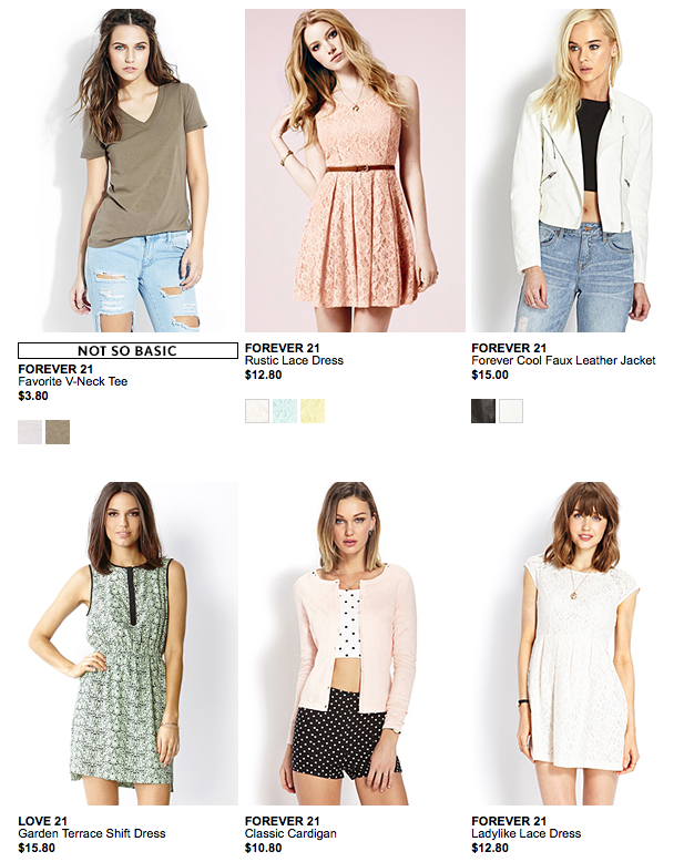 Forever 21 Spring Must-Haves Sale! Prices Start At Only $1 ...