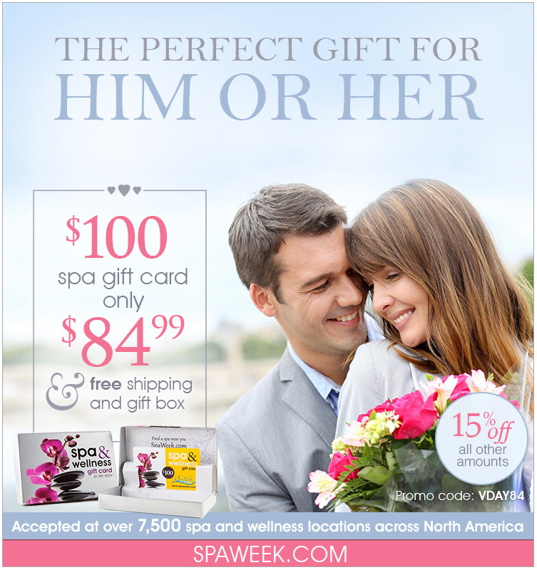 Spa Week: $100 Gift Card Only $84.99 + FREE Shipping & Gift Box ...