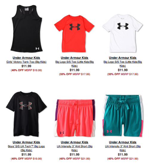 Under Armour Sale On 6PM! Prices Marked Up To 70 Off & FREE Shipping