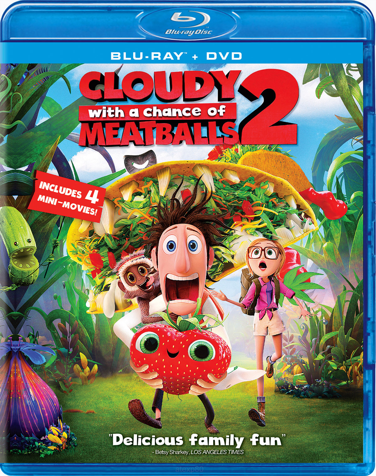 Best Buy: Cloudy With A Chance Of Meatballs 2 Blu-Ray/DVD Combo Pack ...