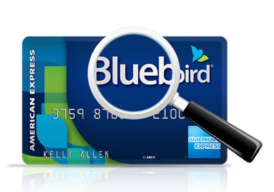 american express bluebird no credit check