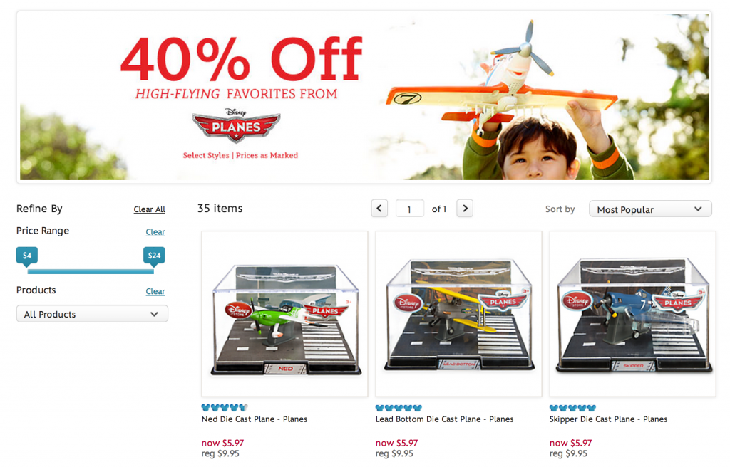 disney planes sale