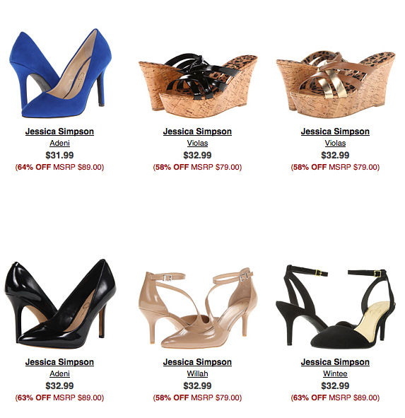 Jessica Simpson Collection Sale On 6PM 