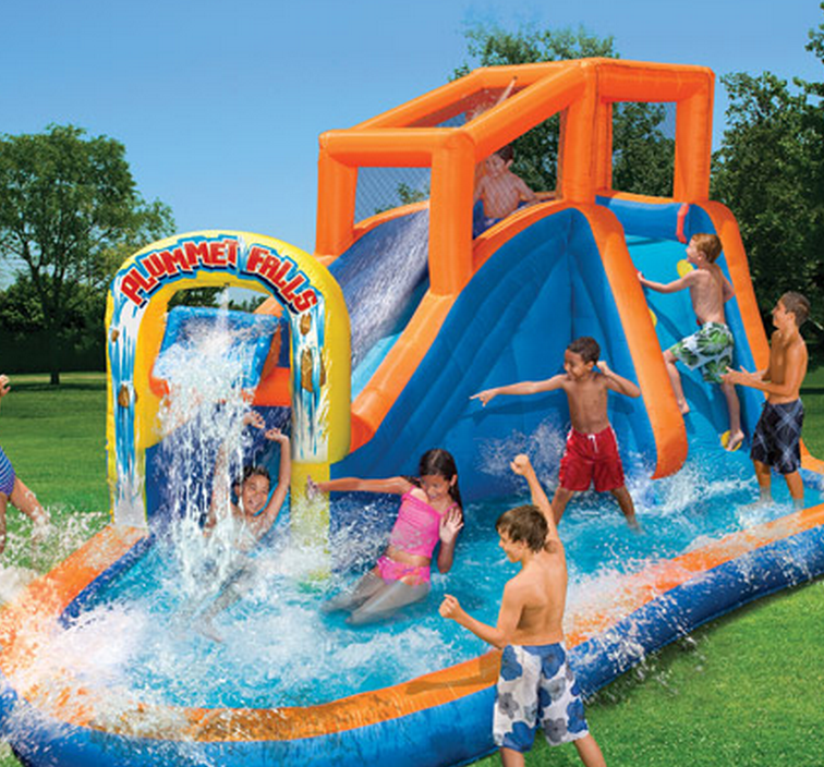 inflatable water slide kmart