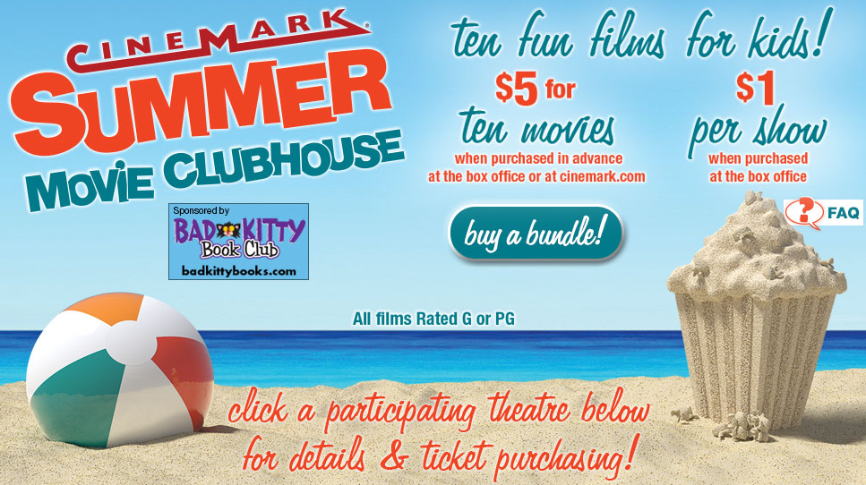Cinemark Summer Movie Pass! 10 Movies Only 5.00! Freebies2Deals