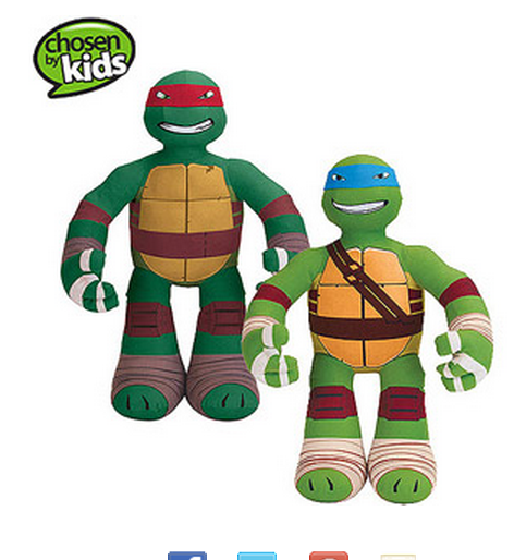 large ninja turtle plush