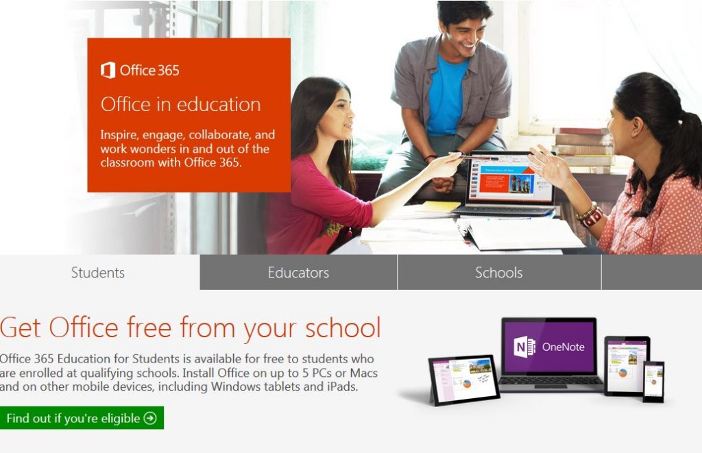 get ms office for students free