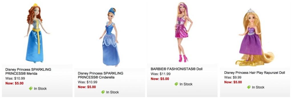 $5 barbie dolls