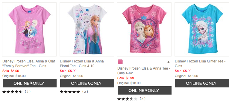 freebies2deals-frozen shirts