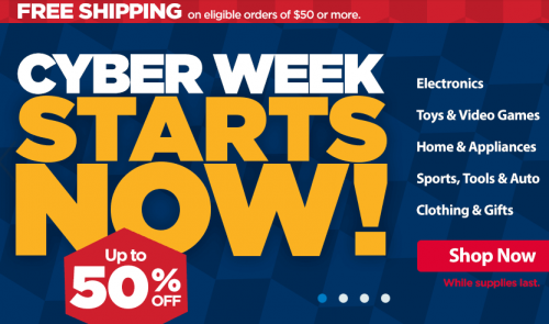 Walmart's Cyber Week Sale is LIVE! - Freebies2Deals