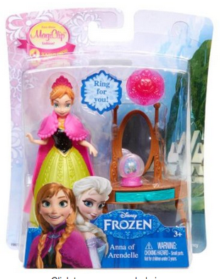 disney frozen anna doll and accessory set