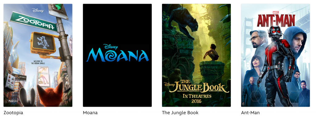 new Disney movies