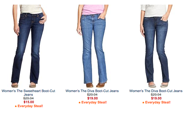 old navy jean prices