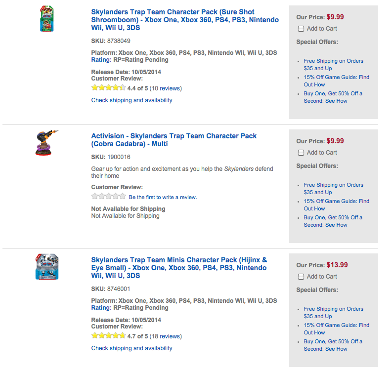 freebies2deals-skylander-options