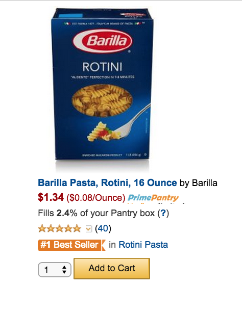 what items should I buy with amazon prime pantry