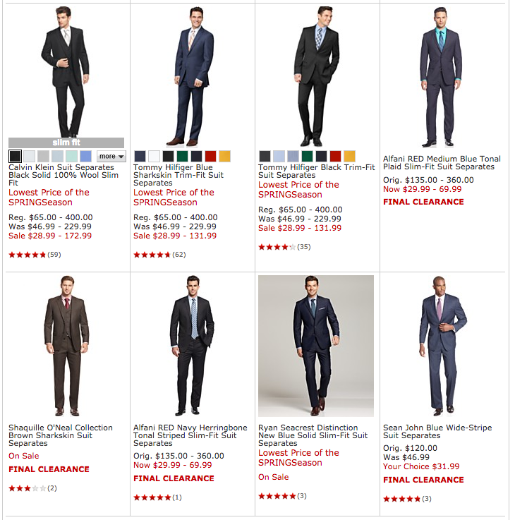 Act Fast! Men's Designer Suits Are Only $59.49 at Macy's! - Freebies2Deals