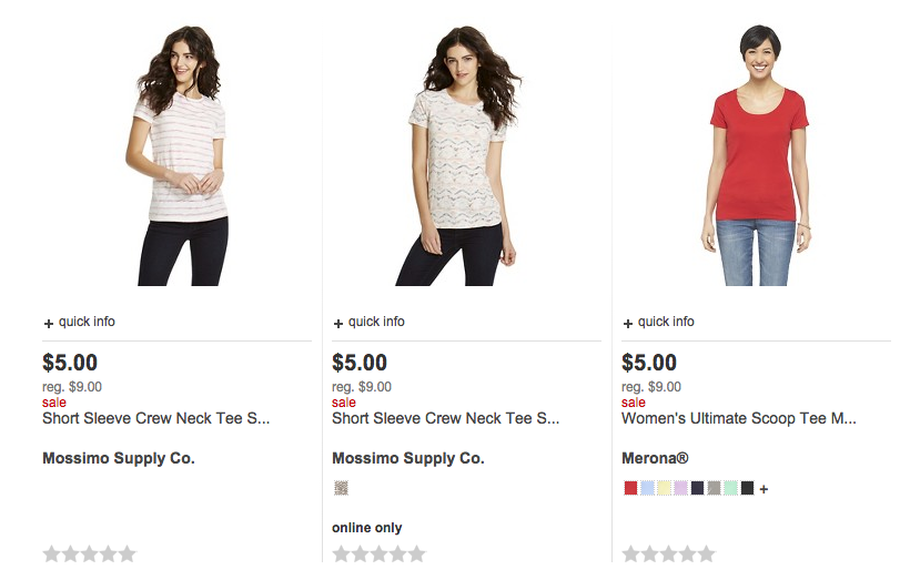 Target.com: Get 10 Mossimo Tanks & Tees For Only $45 Shipped! (That's ...