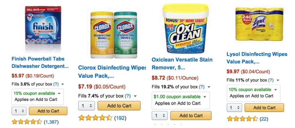 cleaning deals amazon prime pantry