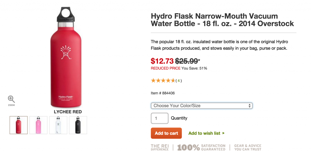 crazy hydroflask deal