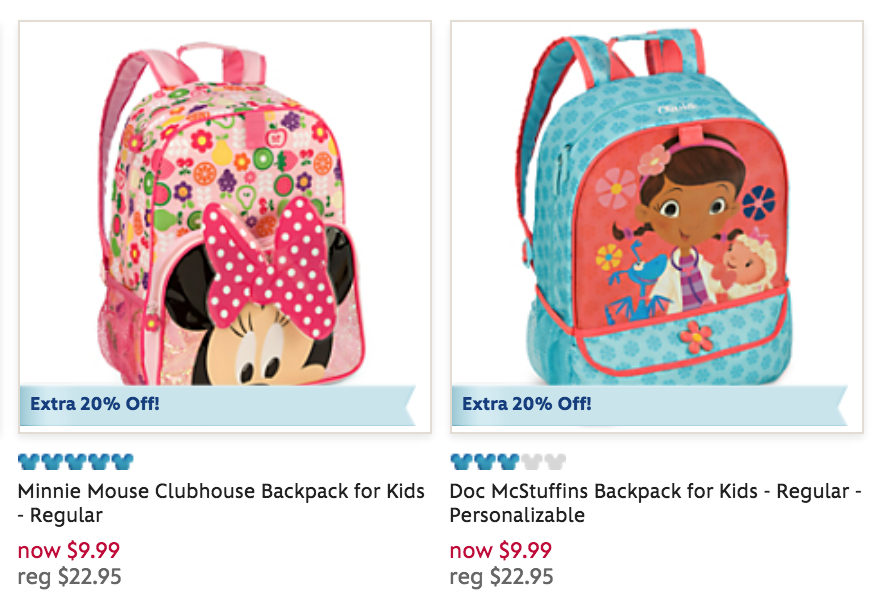 crazy backpack deals