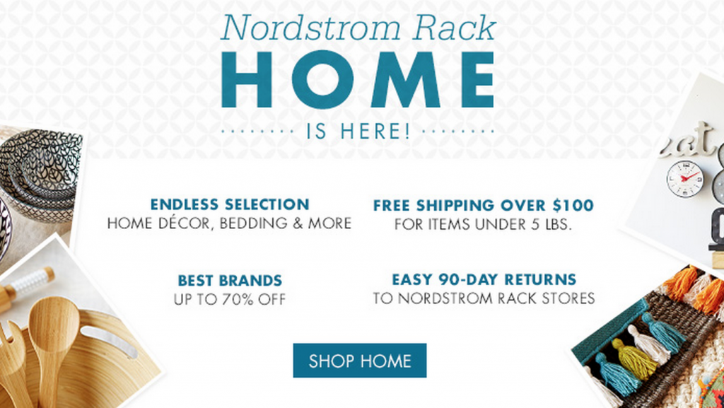 Nordstrom Rack now has Home Items online