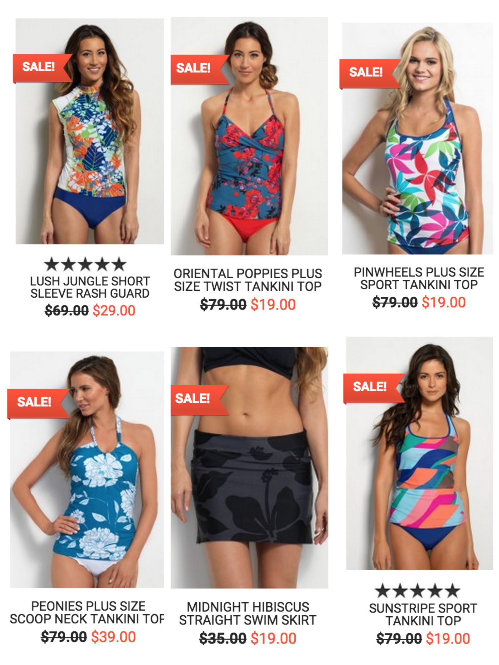 Hapari Swimwear Clearance Sale! Women's Swimsuits Up to 75 Off